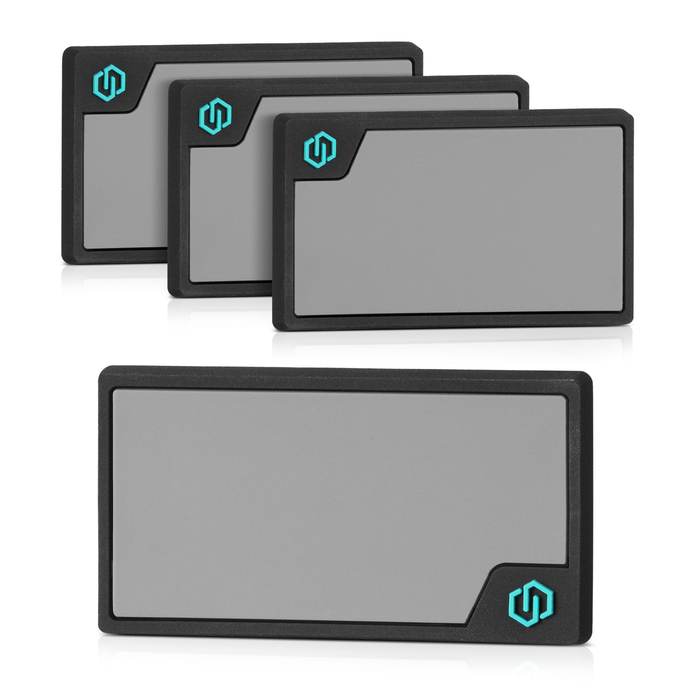 Magnetic Writable ID Patches - 4 Pack